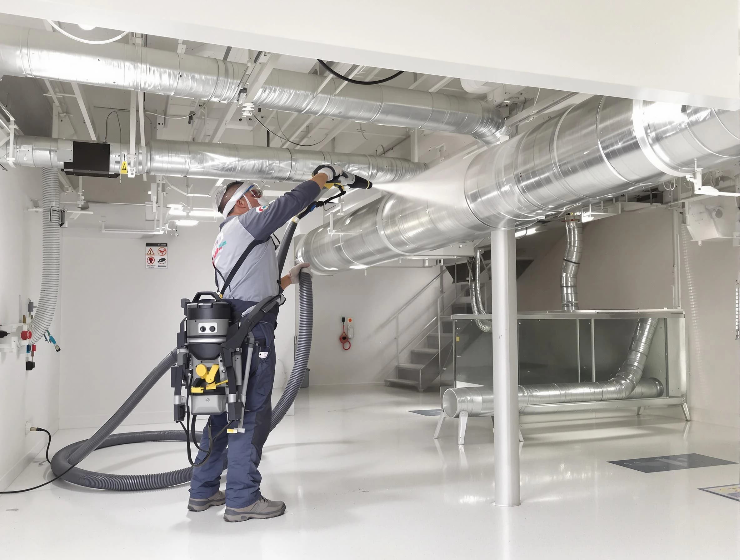Professional central duct cleaning by Plum Air Duct Cleaning in Plum