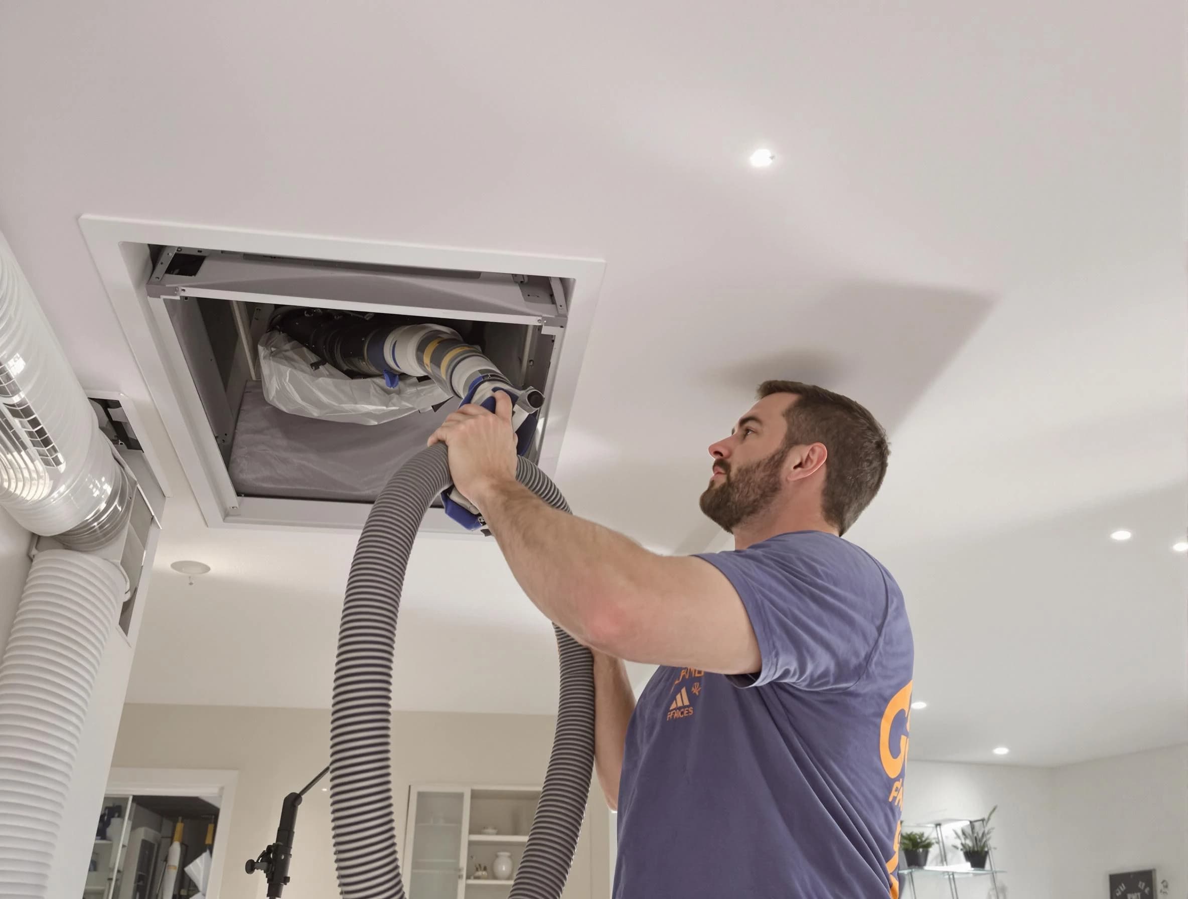 Precision indoor duct cleaning by Plum Air Duct Cleaning in Plum