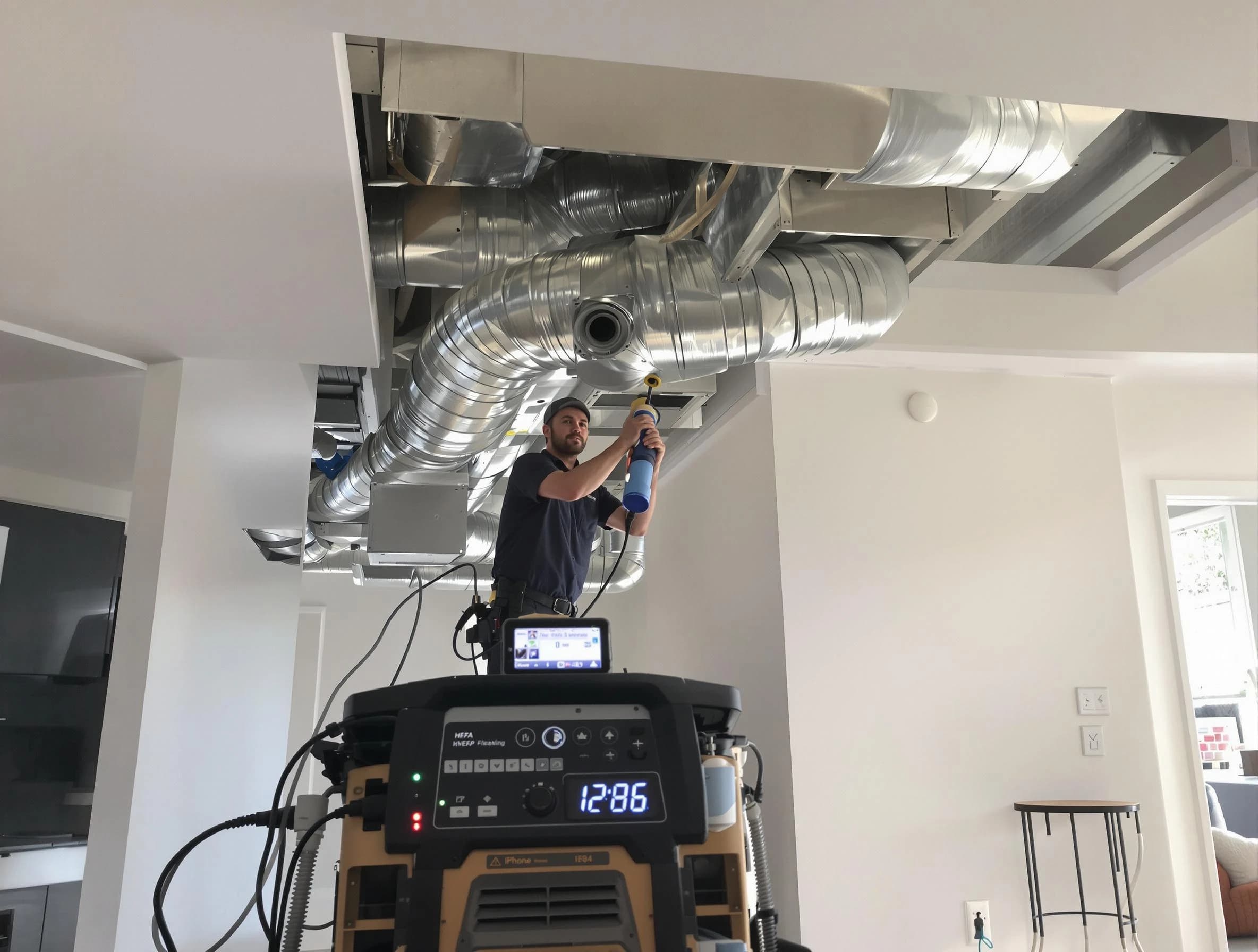 Advanced pure air duct cleaning by Plum Air Duct Cleaning in Plum