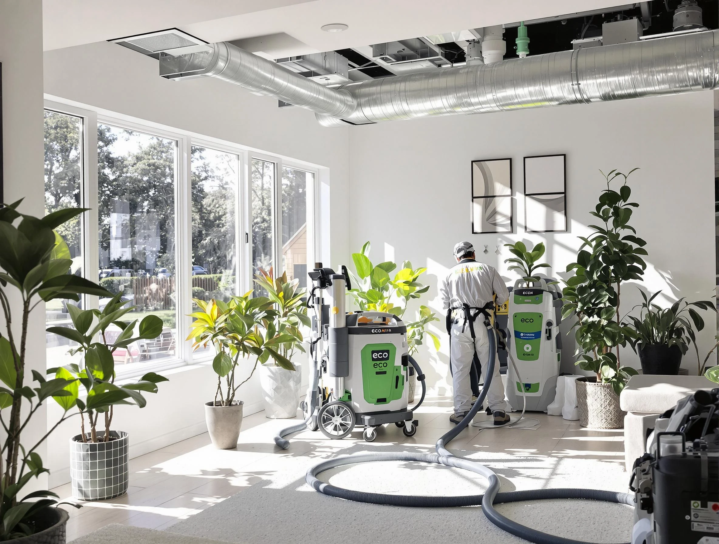 Environmentally-friendly duct cleaning by Plum Air Duct Cleaning in Plum